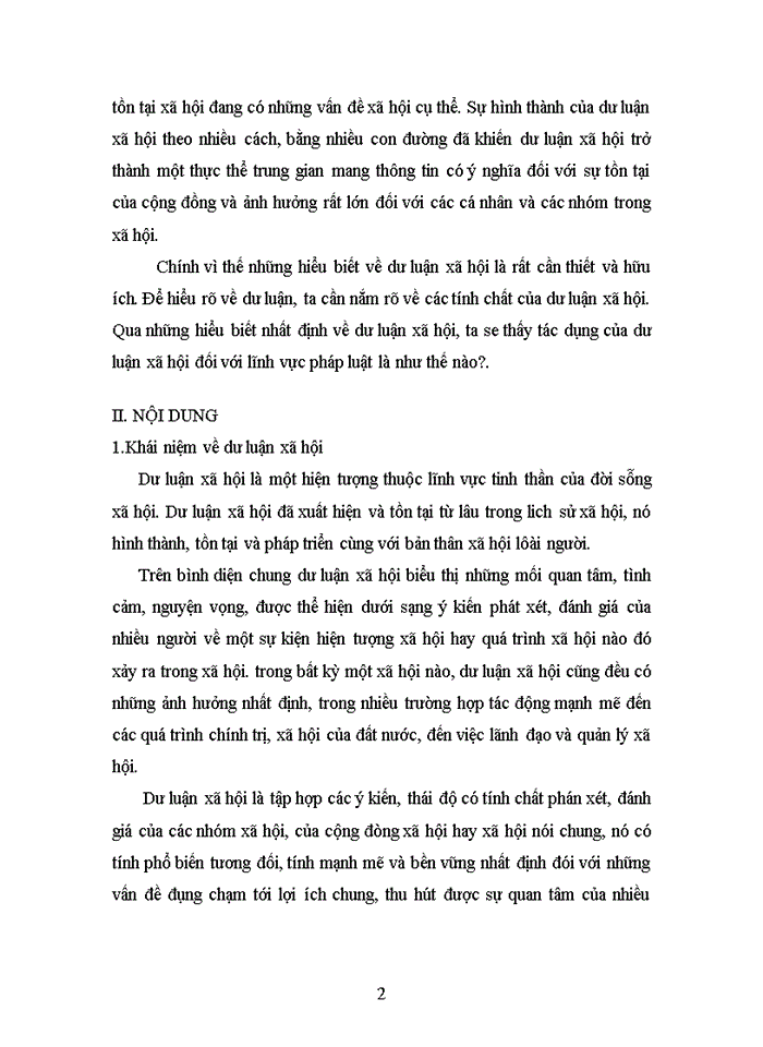 image for page Phân tích các tính chất cơ bản của dư luận xã hội? Cho ví dụ cụ thể? Tác dụng của dư luận xã hội đối với lĩnh vực pháp luật