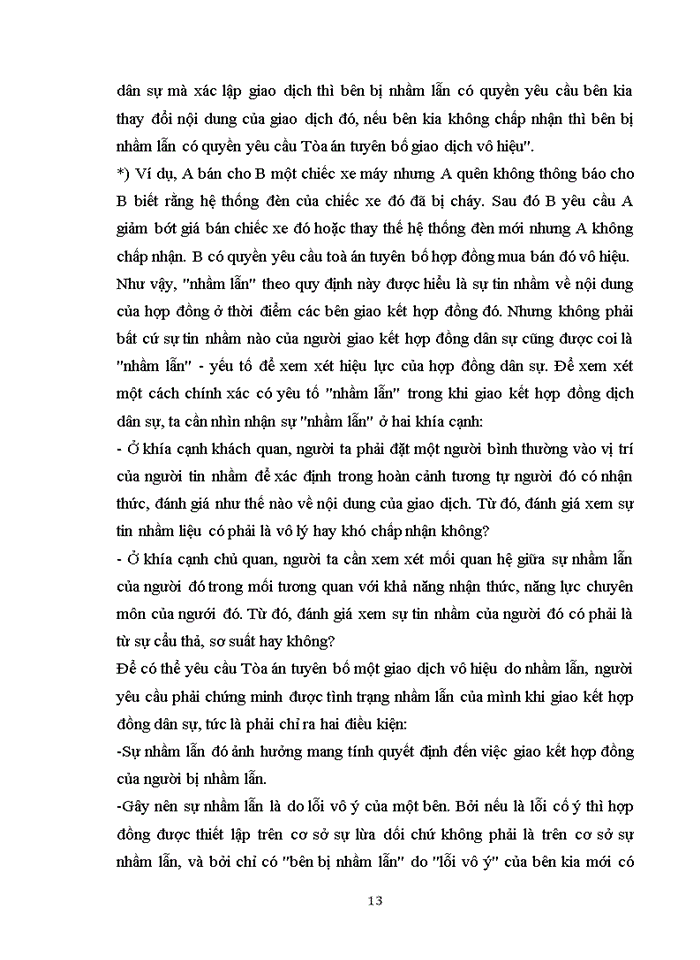 image for page Các điều kiện có hiệu lực của hợp đồng dân sự