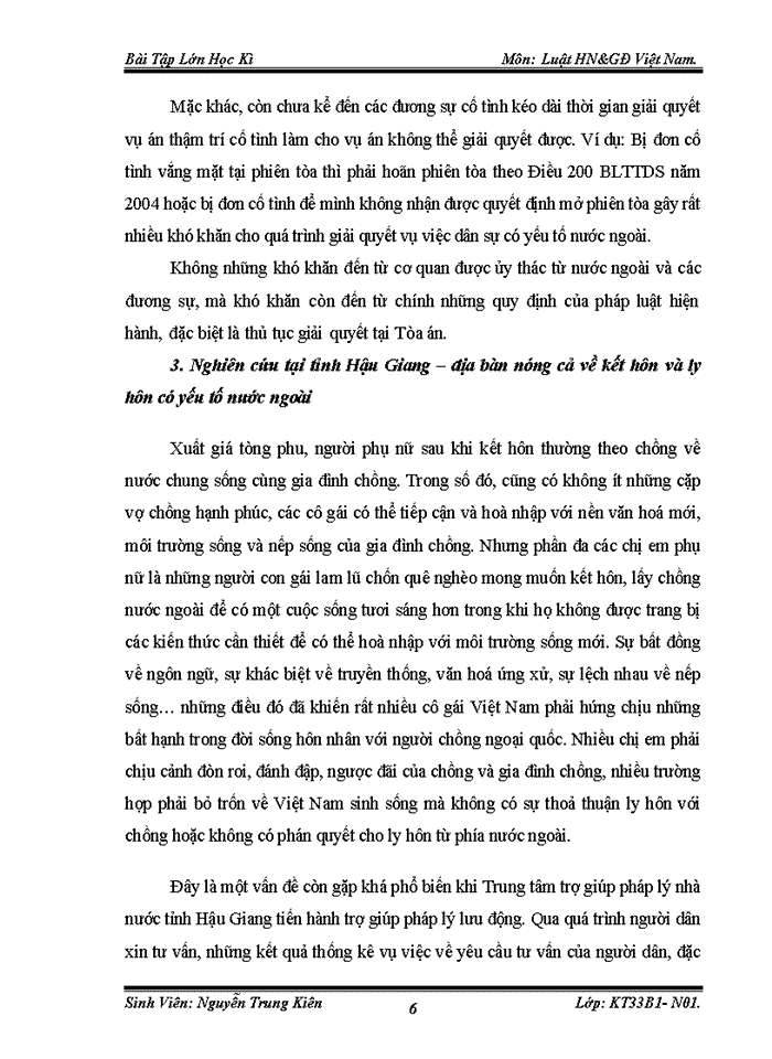 image for page Một số nét thực trạng, nguyên nhân và cách thức giải quyết việc ly hôn có yếu tố nước ngoài