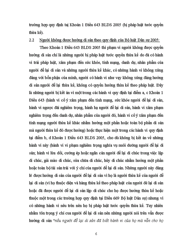 image for page Lý luận chung về người thừa kế và người không được hưởng di sản