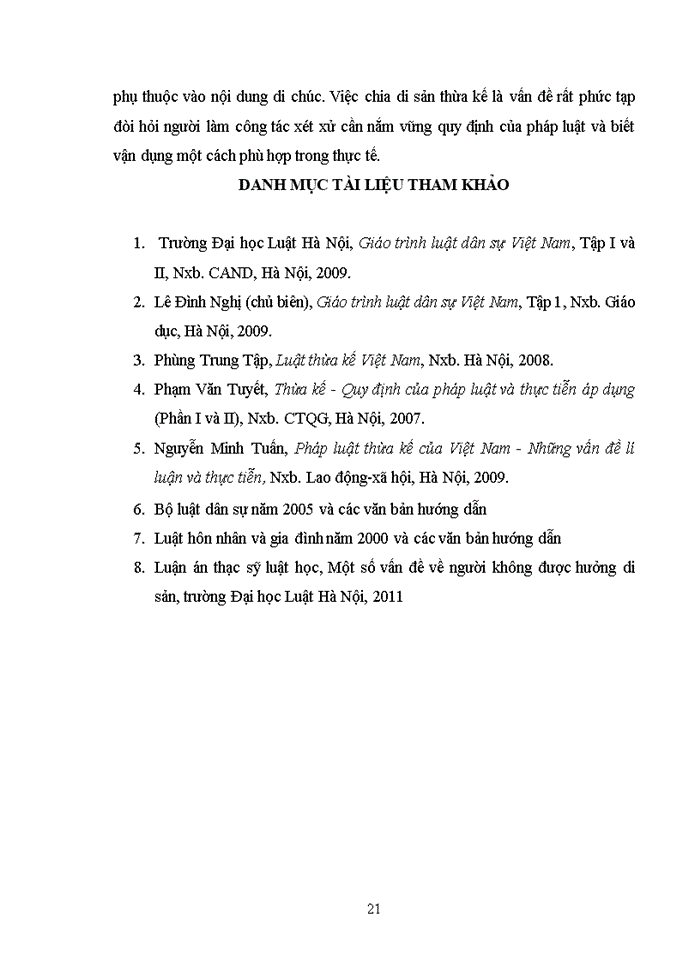 image for page Lý luận chung về người thừa kế và người không được hưởng di sản