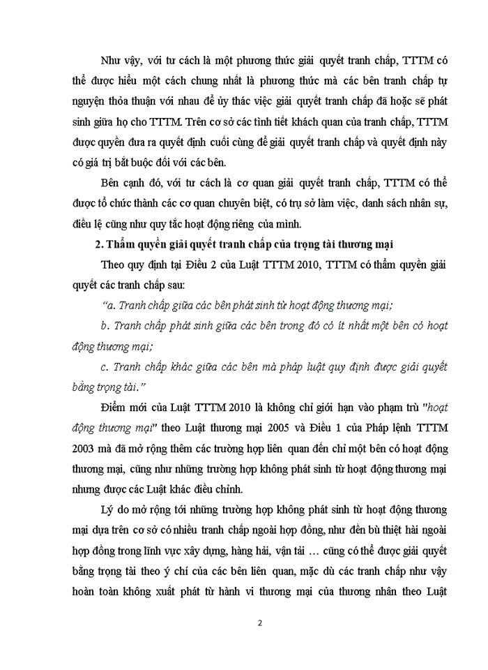 image for page Phân tích những điểm mới trong quy định về thủ tục giải quyết tranh chấp bằng trọng tài thương mại theo Luật Trọng tài thương mại 2010