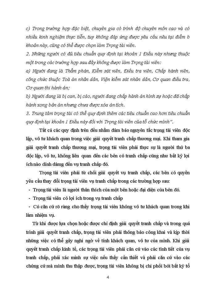 image for page Phân tích các nguyên tắc giải quyết tranh chấp thương mại bằng trọng tài thương mại. So sánh với các nguyên tắc tố tụng Tòa án