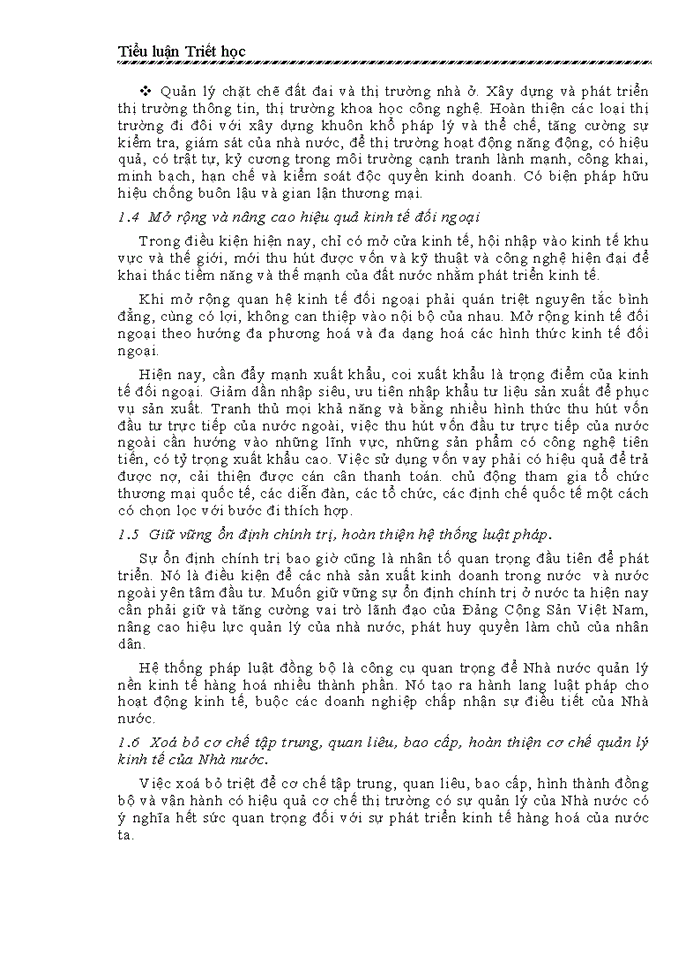 image for page Những mâu thuẫn trong nền kinh tế thị trường định hướng xã hội chủ nghĩa ở Việt Nam trong giai đoạn hiện nay – Thực trạng và giải pháp