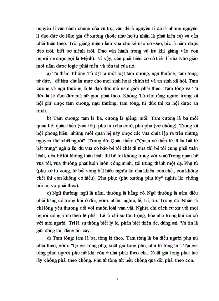 image for page Nho giáo trong triết học