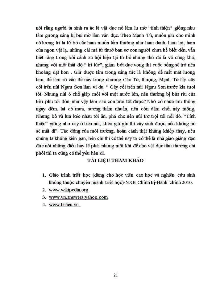 image for page Nho giáo trong triết học