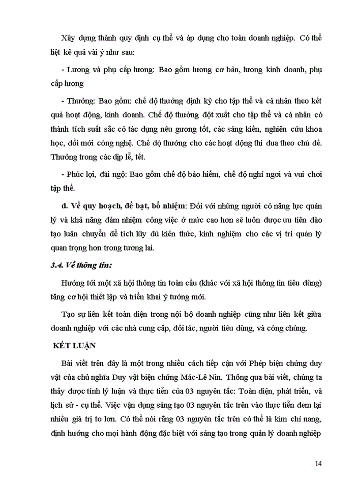 image for page Phép biện chứng duy vật với sáng tạo trong quản lý doanh nghiệp