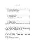 Triết học – một môn khoa học