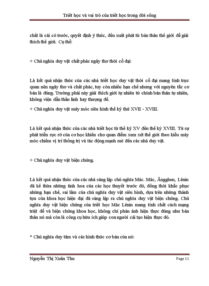 image for page Triết học và vai trò của triết học trong đời sống