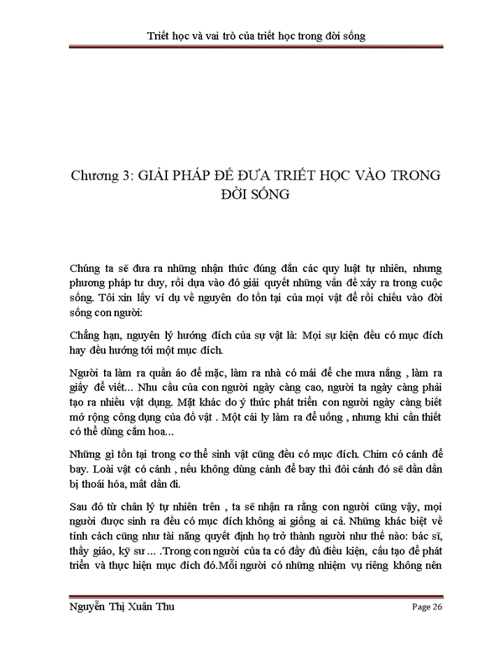 image for page Triết học và vai trò của triết học trong đời sống