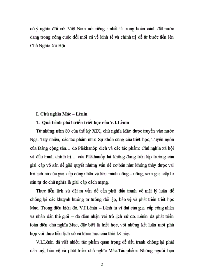 image for page Sự tương tác giữa các hệ thống triết học với các đường lối cách mạng Việt Nam