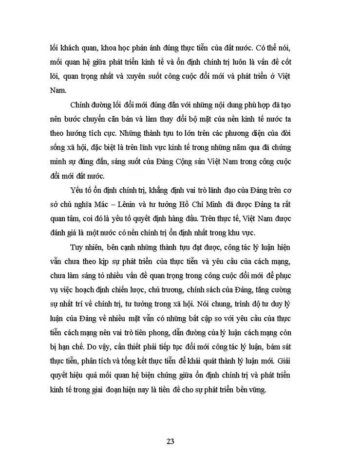 image for page Sự tương tác giữa các hệ thống triết học với các đường lối cách mạng Việt Nam