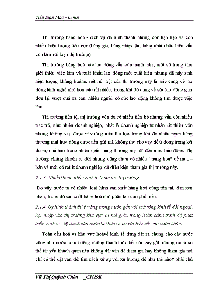 image for page Mâu thuẫn biện chứng trong quá trình xây dựng nền kinh tế thị trường theo định hướng xã hội chủ nghĩa ở  việt nam