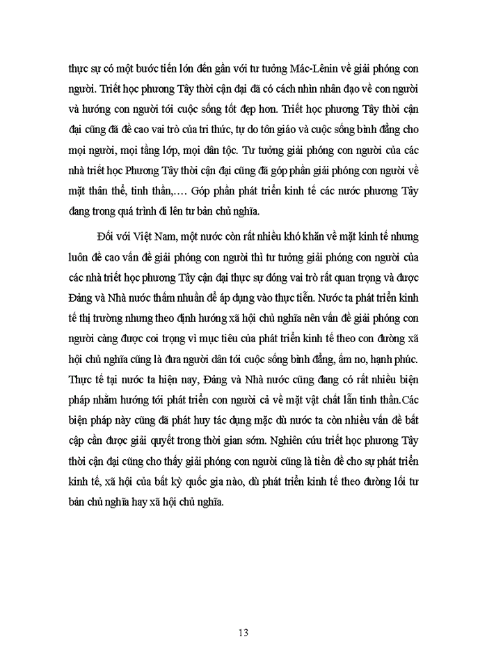 image for page quan điểm của các nhà triết học Phương Tây thời cận đại về giải phóng con người