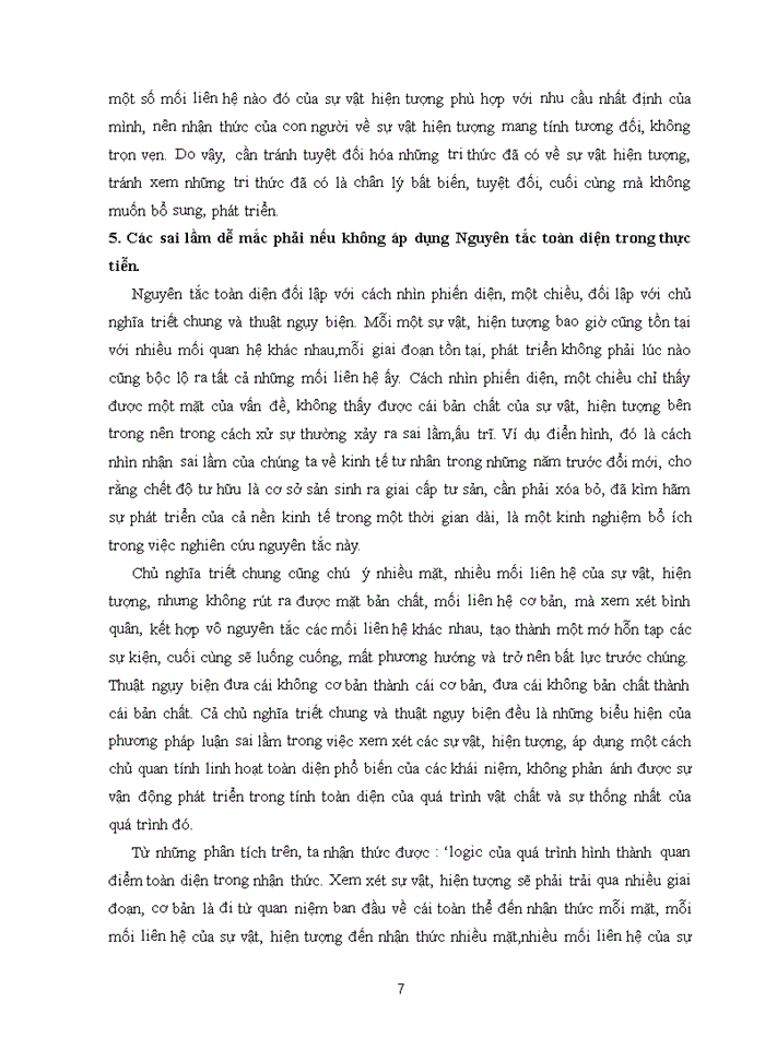 image for page Vận dụng nguyên tắc toàn diện của sự nhận thức khoa học để phân tích nguyên nhân dẫn đến suy thoái kinh tế Việt Nam năm 2008