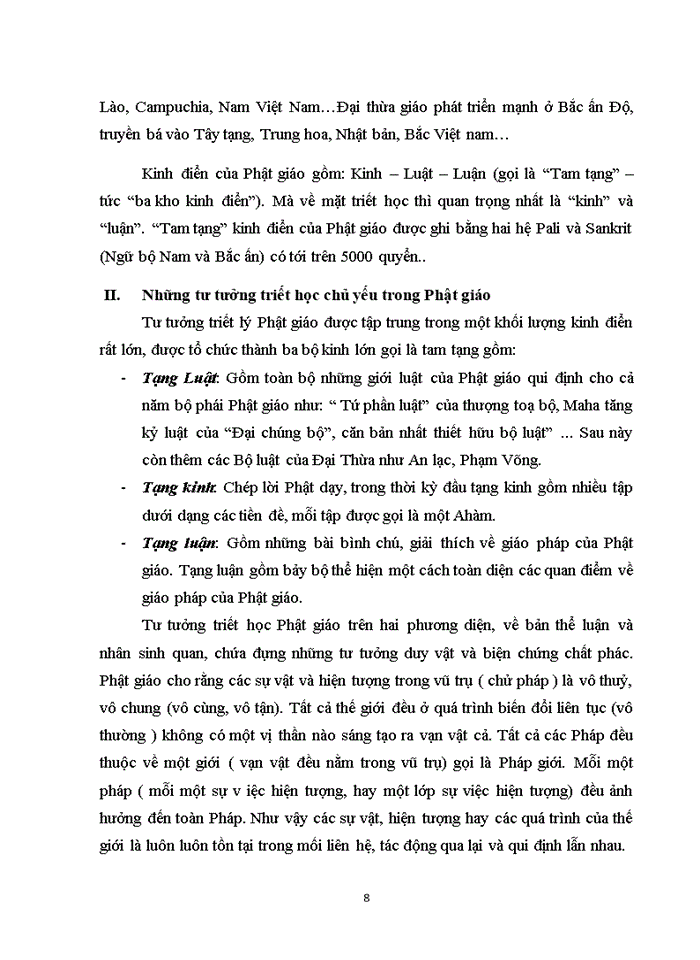 image for page Tư tưởng triết học Phật giáo và ảnh hưởng của nó đến xã hội và con người Việt Nam