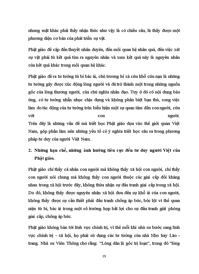 image for page Tư tưởng triết học Phật giáo và ảnh hưởng của nó đến xã hội và con người Việt Nam