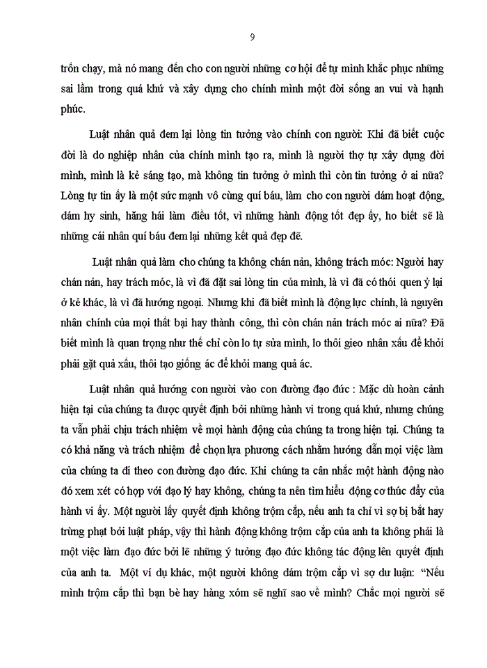 image for page Thuyết Nhân Quả và giá trị nhân văn của nó đối với con người Việt Nam