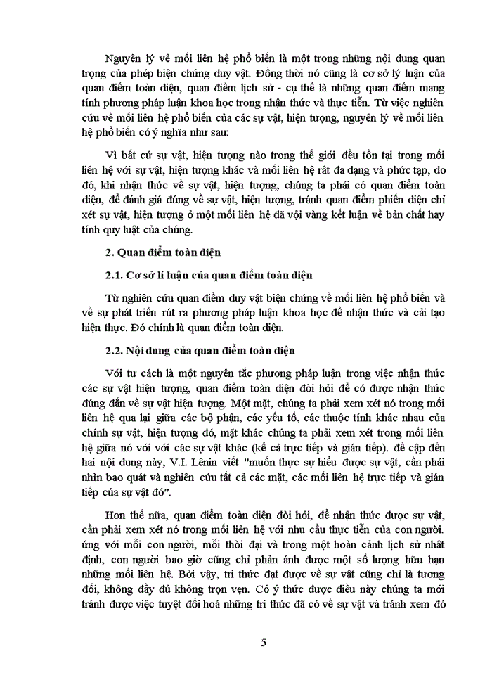 image for page Vận dụng quan điểm toàn diện trong quá trình đổi mới giáo dục ở Việt Nam hiện nay