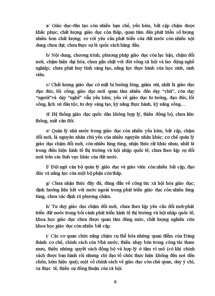 image for page Vận dụng quan điểm toàn diện trong quá trình đổi mới giáo dục ở Việt Nam hiện nay