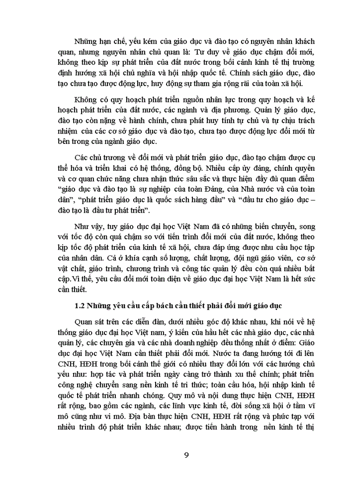 image for page Vận dụng quan điểm toàn diện trong quá trình đổi mới giáo dục ở Việt Nam hiện nay