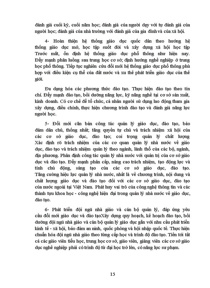 image for page Vận dụng quan điểm toàn diện trong quá trình đổi mới giáo dục ở Việt Nam hiện nay