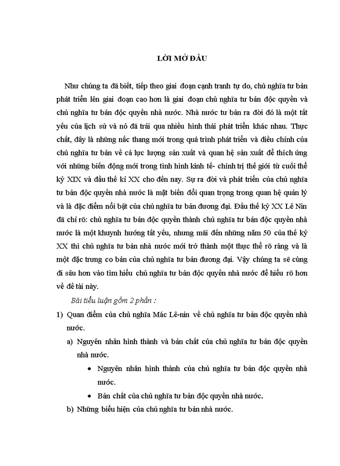 image for page Quan điểm của chủ nghĩa Mác Lê-nin về chủ nghĩa tư bản độc quyền nhà nước