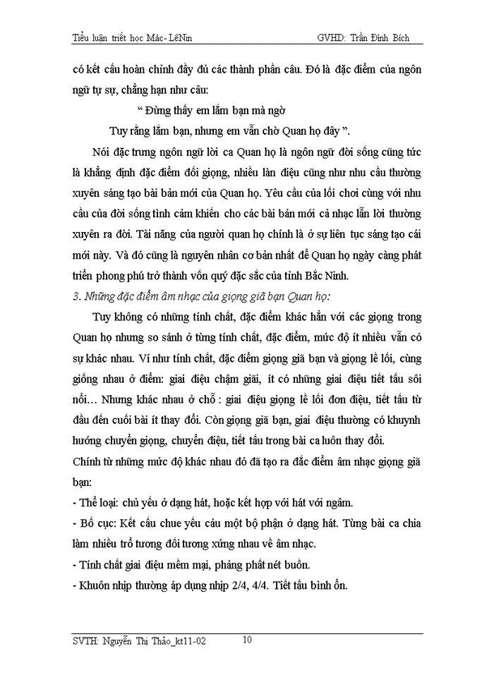 image for page Những đặc điểm cơ bản của truyền thống “quan họ bắc ninh ”