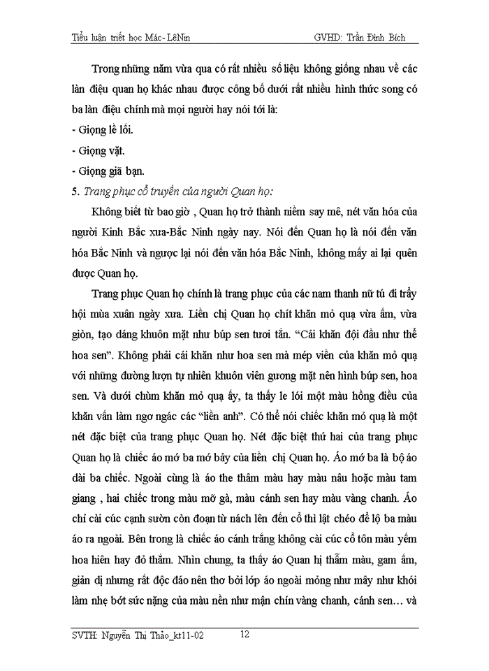 image for page Những đặc điểm cơ bản của truyền thống “quan họ bắc ninh ”