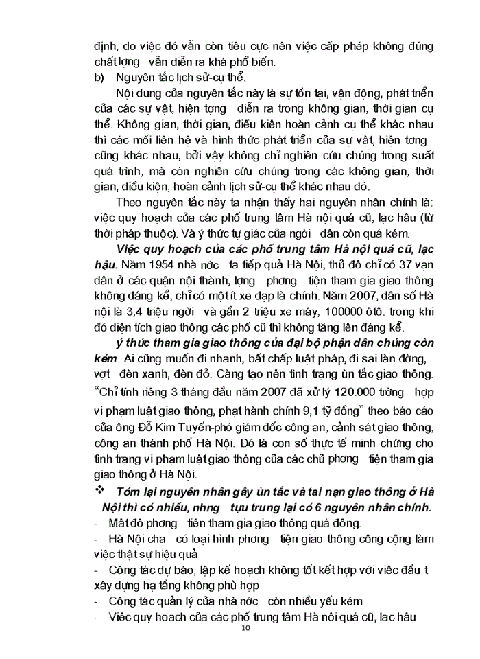 image for page Vấn nạn ùn tắc giao thông và tai nạn tại thủ đô Hà Nội, nguyên nhân và giải pháp