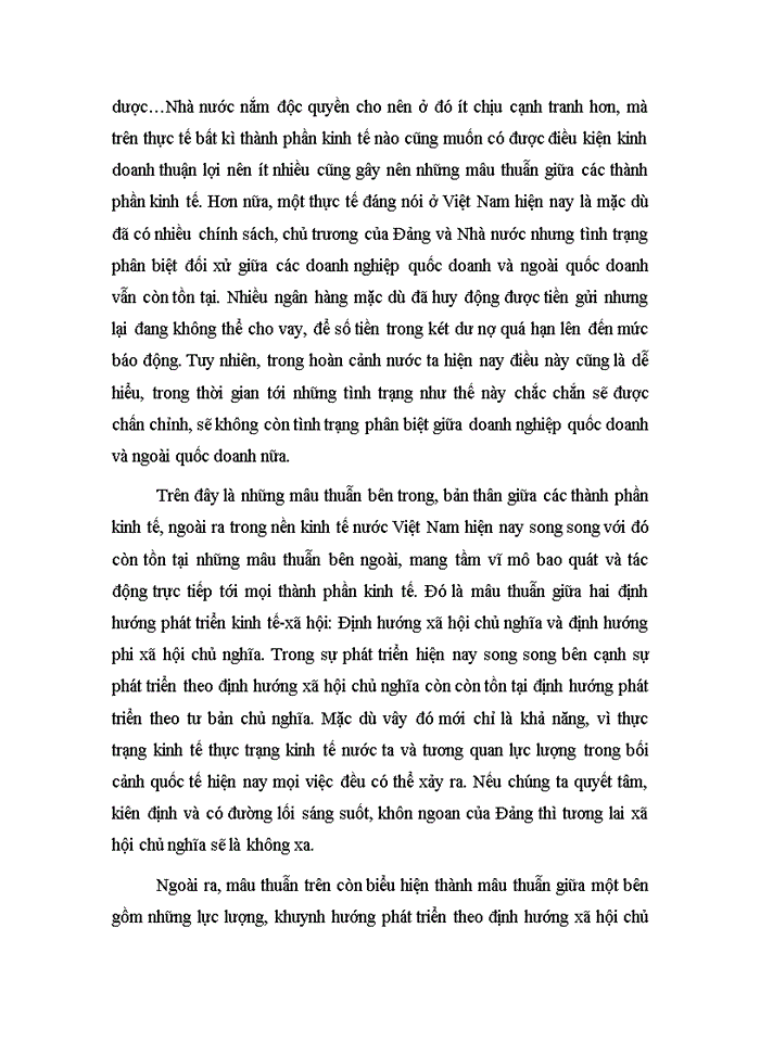 image for page Mâu thuẫn biện chứng trong quá trình xây dựng nền kinh tế hàng hoá nhiều thành phần ở Việt Nam