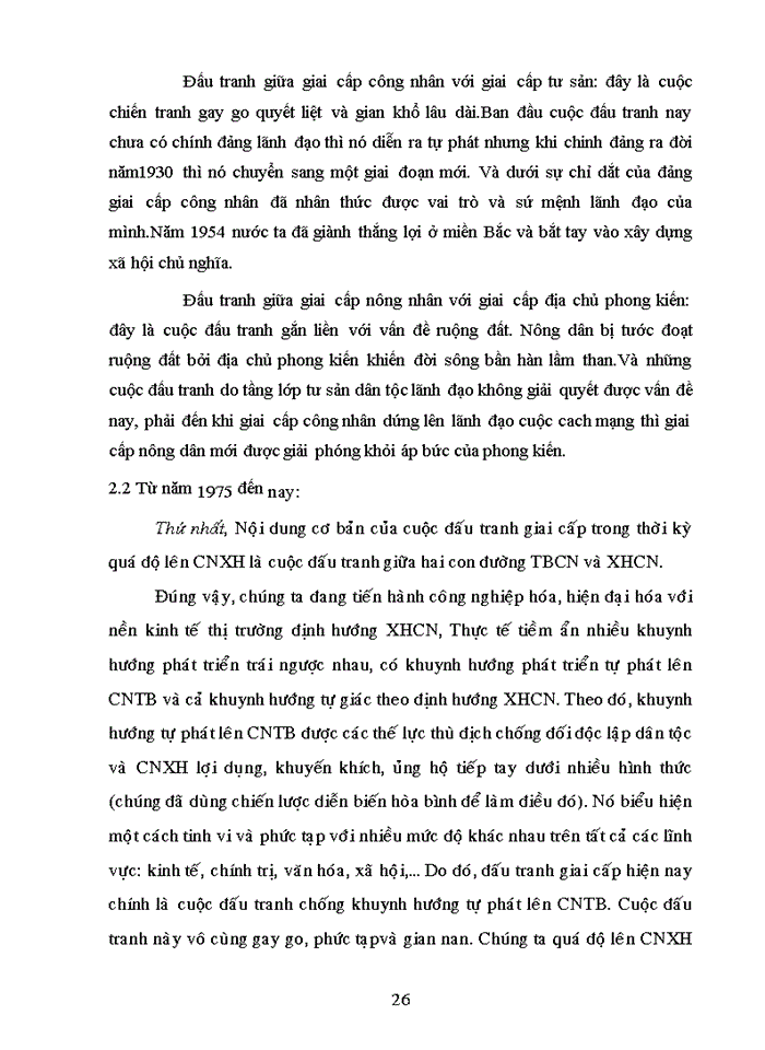 image for page Giai cấp và vấn đề giai cấp ở Việt Nam hiện nay