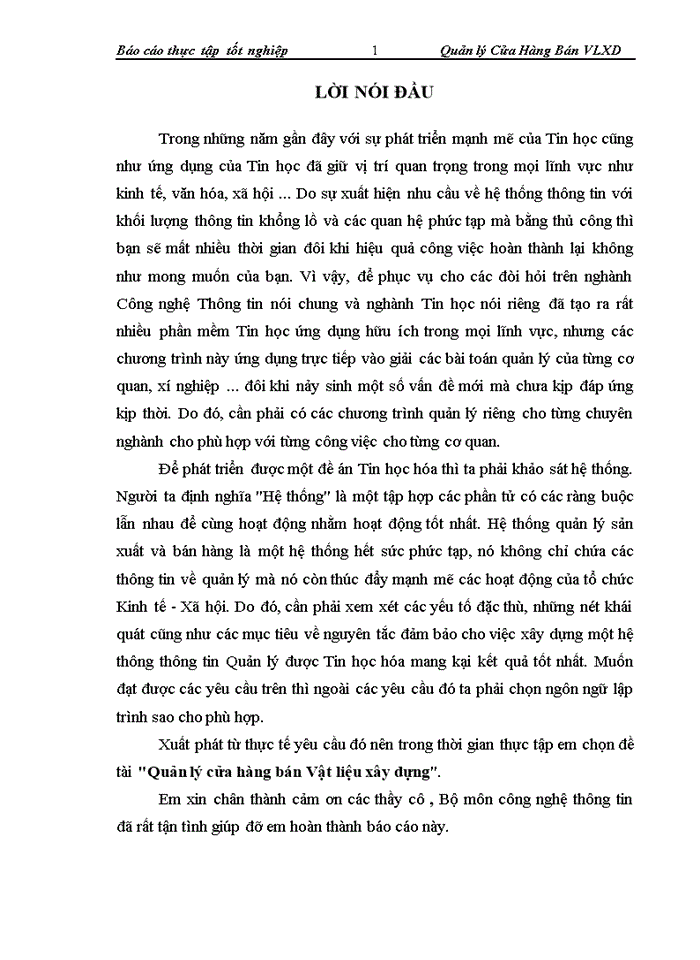 image for page Quản lý cửa hàng bán Vật liệu xây dựng