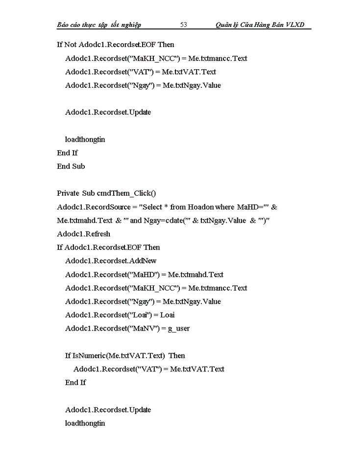 image for page Quản lý cửa hàng bán Vật liệu xây dựng