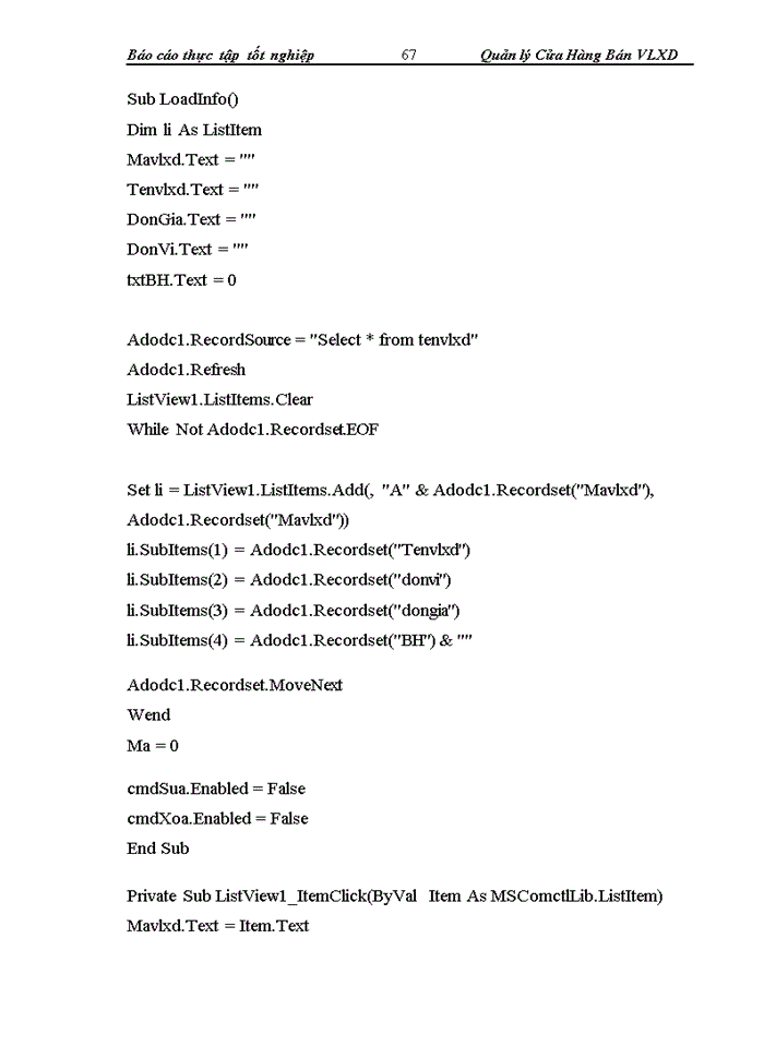 image for page Quản lý cửa hàng bán Vật liệu xây dựng