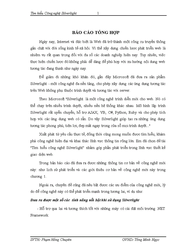 image for page Tìm hiểu Công nghệ Silverlight