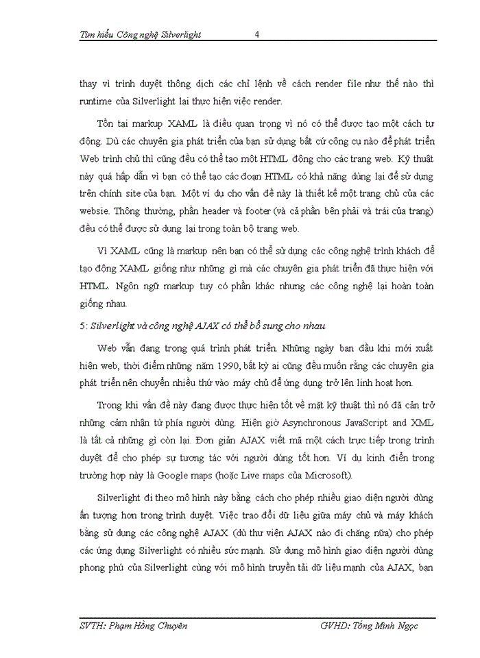 image for page Tìm hiểu Công nghệ Silverlight