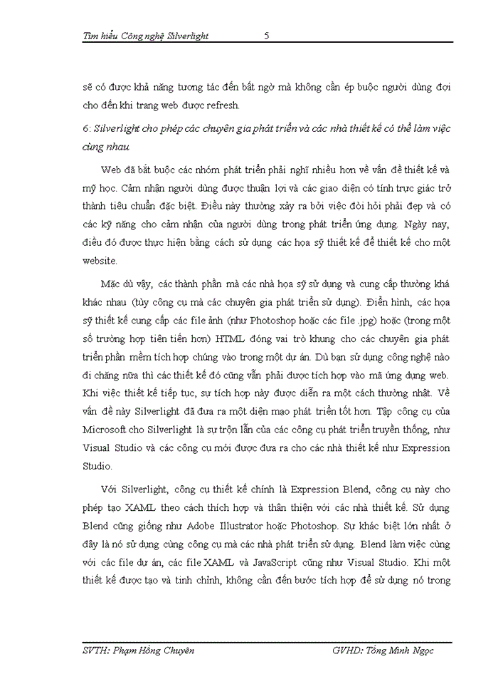image for page Tìm hiểu Công nghệ Silverlight