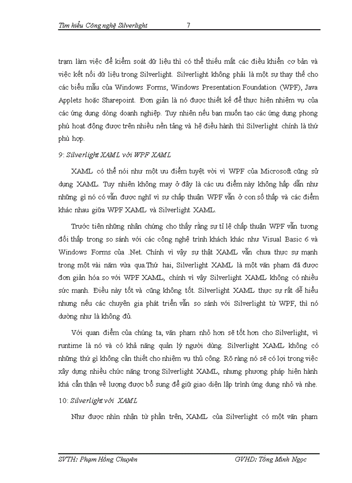 image for page Tìm hiểu Công nghệ Silverlight