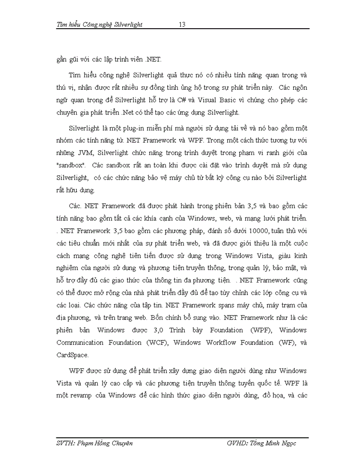 image for page Tìm hiểu Công nghệ Silverlight