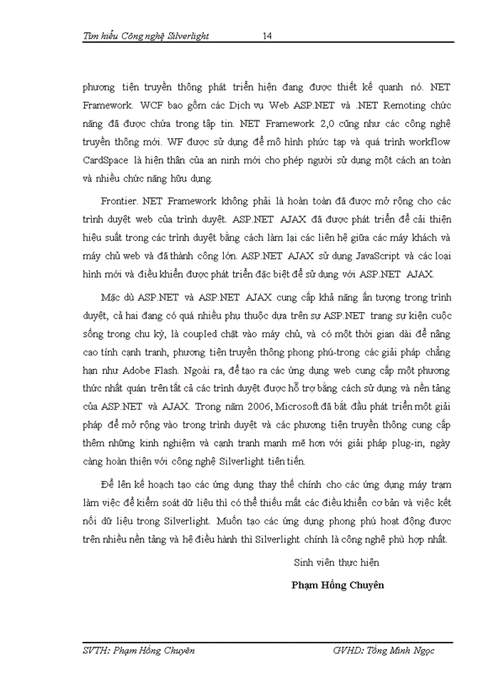 image for page Tìm hiểu Công nghệ Silverlight