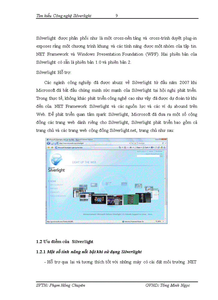 image for page Tìm hiểu công nghệ Silverlight