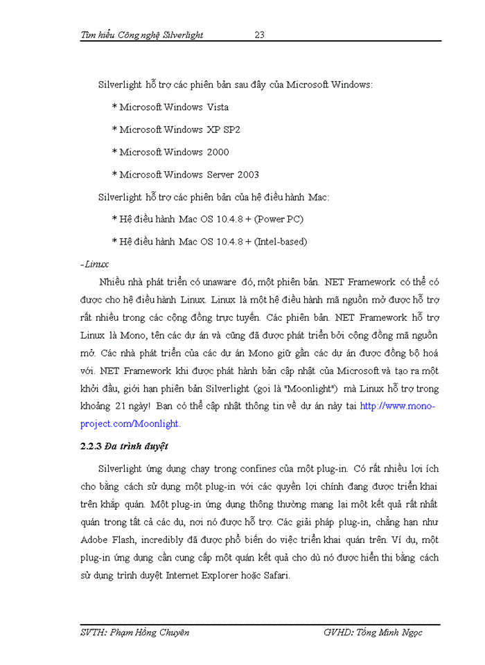 image for page Tìm hiểu công nghệ Silverlight