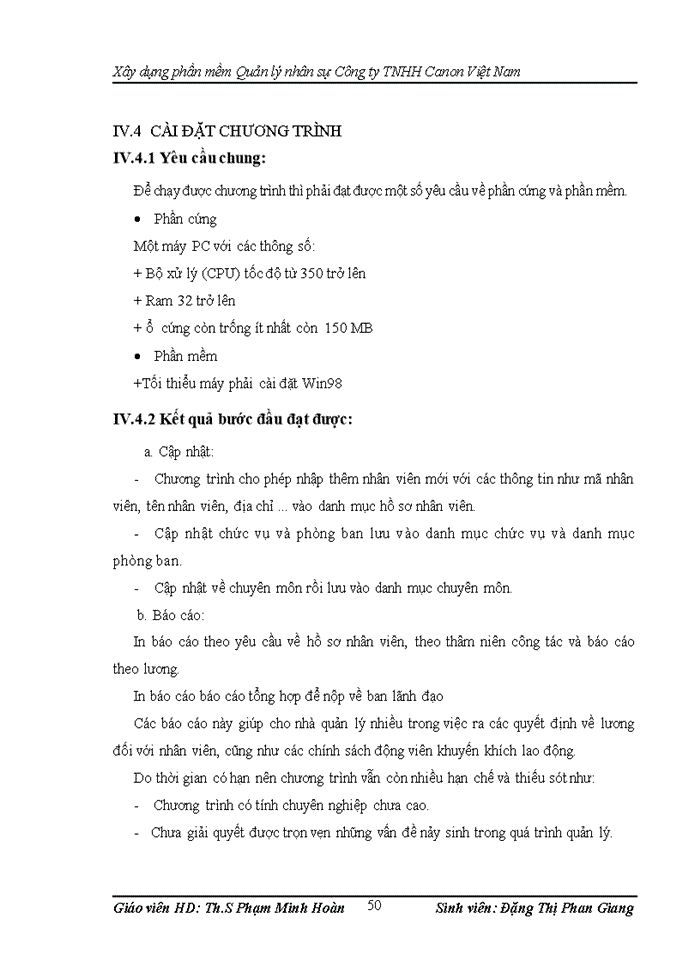 image for page Xây dựng phần mềm Quản lý nhân sự Công ty TNHH Canon Việt Nam