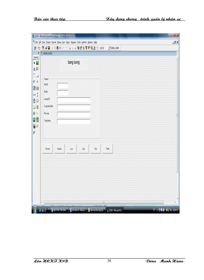 image for page Xây dựng chương trình quản lý nhân sự