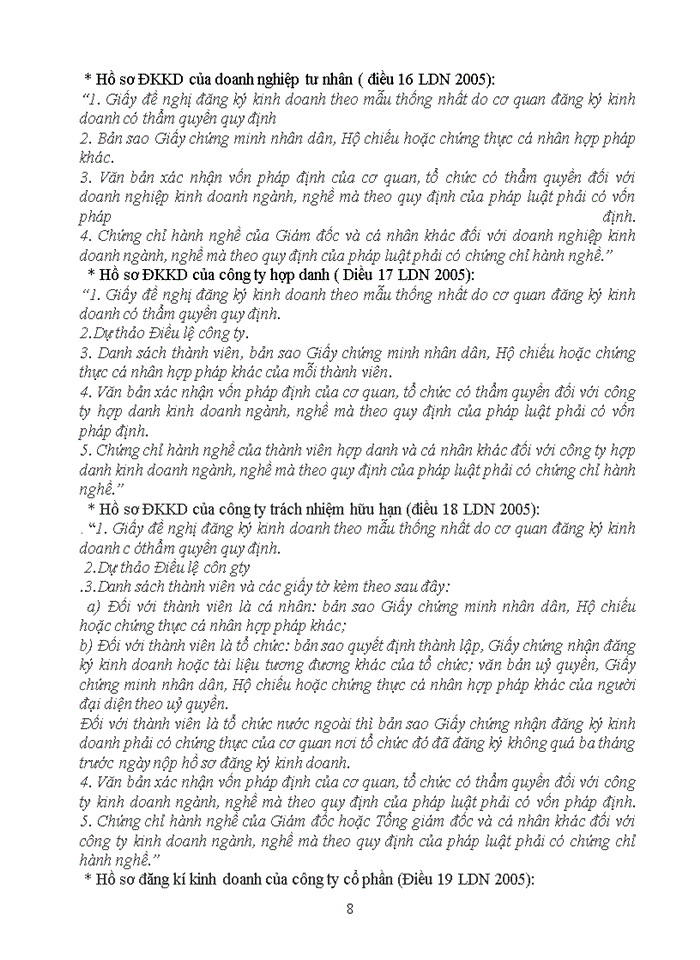 image for page Những vấn đề chung về thành lập doanh nghiệp và đăng kí kinh doanh