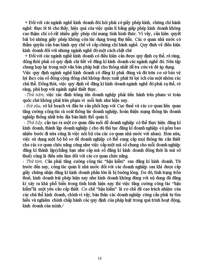 image for page Những vấn đề chung về thành lập doanh nghiệp và đăng kí kinh doanh