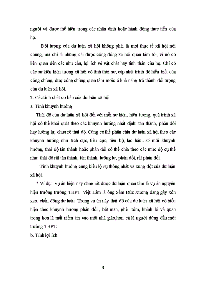 image for page Phân tích các tính chất cơ bản của dư luận xã hội? Cho ví dụ cụ thể? Tác dụng của dư luận xã hội đối với lĩnh vực pháp luật