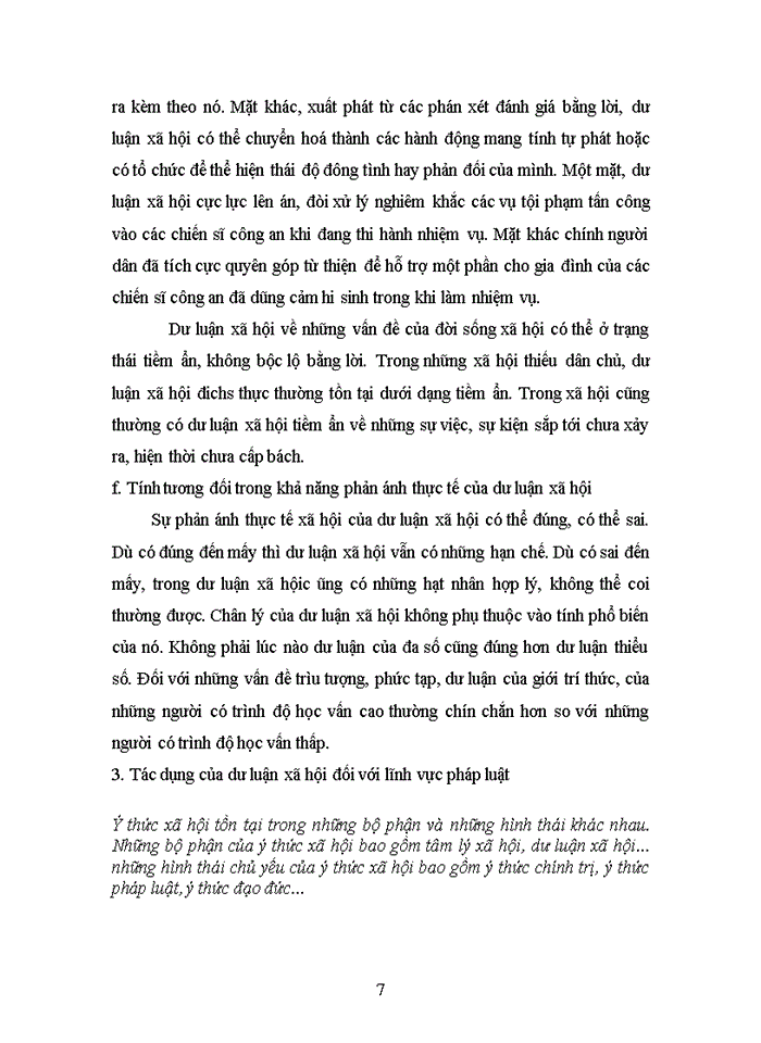 image for page Phân tích các tính chất cơ bản của dư luận xã hội? Cho ví dụ cụ thể? Tác dụng của dư luận xã hội đối với lĩnh vực pháp luật