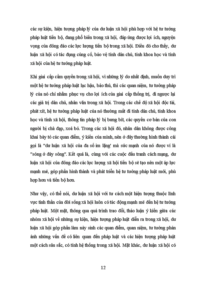 image for page Phân tích các tính chất cơ bản của dư luận xã hội? Cho ví dụ cụ thể? Tác dụng của dư luận xã hội đối với lĩnh vực pháp luật